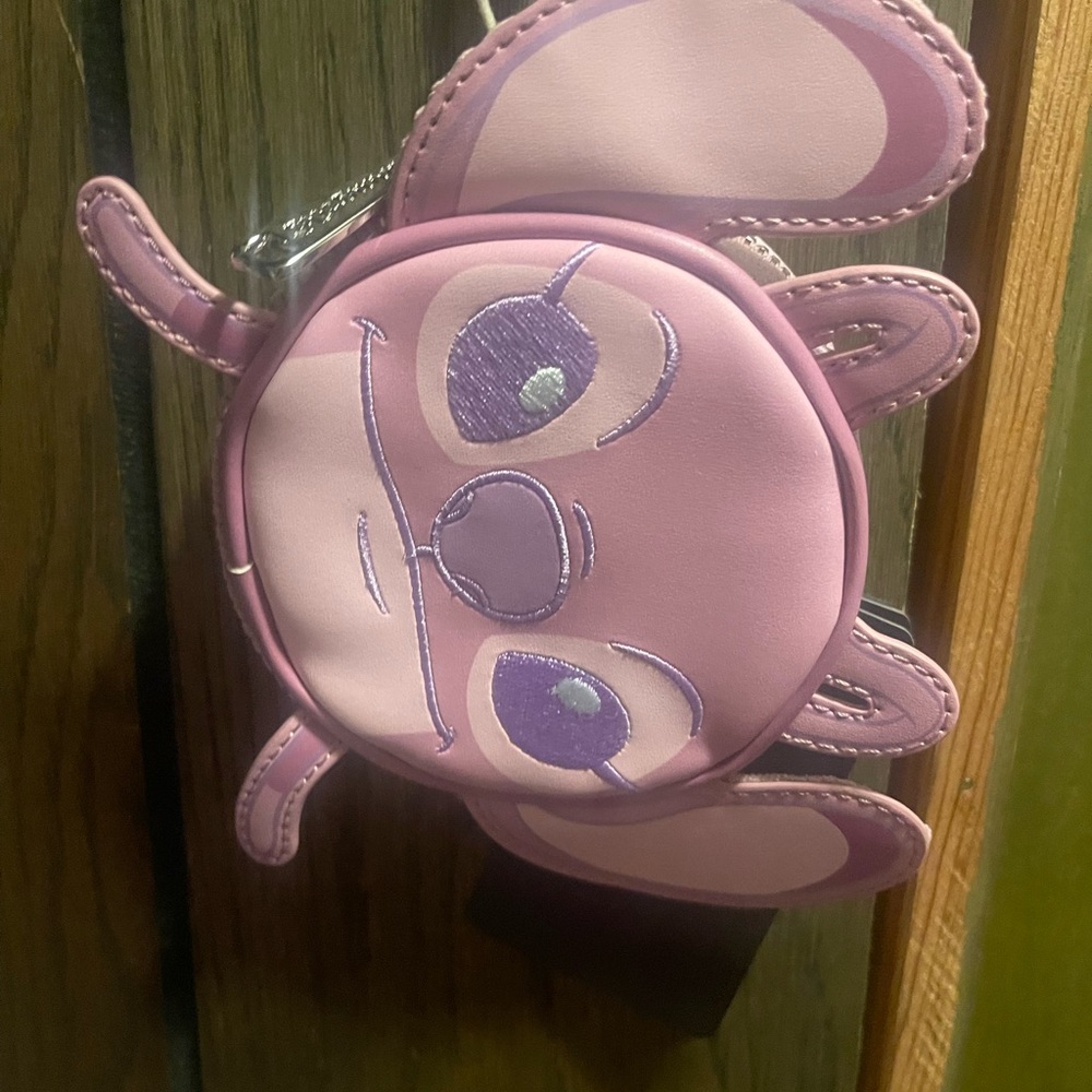 Angel hardtag loungefly wristlet/coin purse
